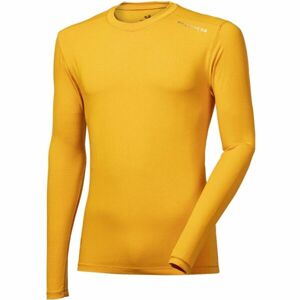 PROGRESS 46DACC4 CC TDR 46DA Pánske funkčné tričko s dlhým rukávom, žltá, veľkosť XXL