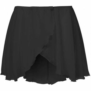 PAPILLON SHORT SKIRT Detská sukňa na balet, čierna, veľkosť M