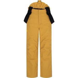 Hannah AKITA JR Detské lyžiarske nohavice, žltá, veľkosť