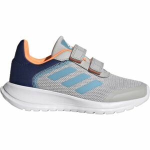 adidas TENSAUR RUN 2.0 CF K Detská športová obuv, sivá, veľkosť 35