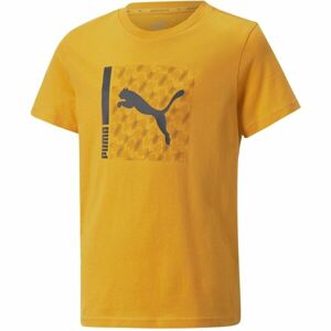 Puma ACTIVE SPORT TEE Detské tričko, žltá, veľkosť 140