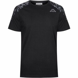 Kappa LOGO DAZERO Pánske tričko, čierna, veľkosť XXL