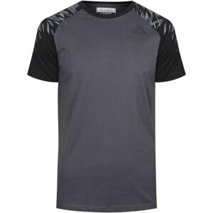 Kappa LOGO DAZERO Pánske tričko, tmavo sivá, veľkosť XL