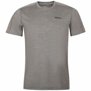 Fitforce SALIM Pánske fitness tričko, sivá, veľkosť XXL