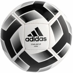 adidas STARLANCER MINI Mini futbalová lopta, čierna, veľkosť 1