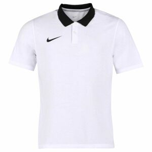 Nike M NK DF PARK20 POLO SS Pánske tričko polo, biela, veľkosť