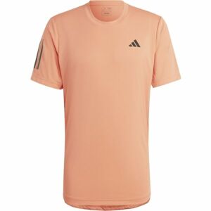 adidas CLUB 3STR TEE Pánske tenisové tričko, oranžová, veľkosť XXL