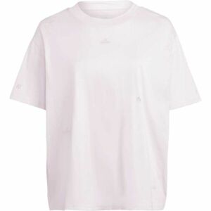 adidas BLUV Q1 BF T INC Dámske tričko plus size, ružová, veľkosť 1x