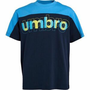 Umbro JONY Chlapčenské tričko, tmavo modrá, veľkosť 140-146