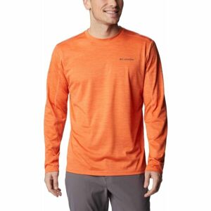 Columbia ALPINE CHILL ZERO LS Pánske funkčné tričko, oranžová, veľkosť