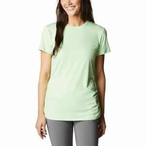 Columbia LESLIE FALLS™ SHORT SLEEVE Dámske tričko, svetlo zelená, veľkosť M