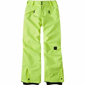 O'Neill ANVIL PANTS Chlapčenské lyžiarske/snowboardové nohavice, reflexný neón, veľkosť 140