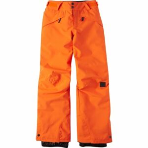 O'Neill ANVIL PANTS Chlapčenské lyžiarske/snowboardové nohavice, oranžová, veľkosť 152