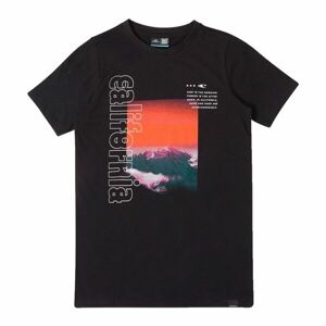 O'Neill CALI MOUNTAINS T-SHIRT Chlapčenské tričko, čierna, veľkosť 164