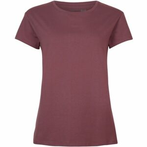 O'Neill ESSENTIALS T-SHIRT Dámske tričko, vínová, veľkosť XS