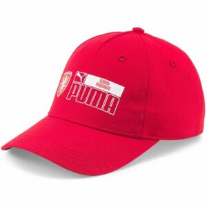 Puma FACR FTBLCORE BB CAP Šiltovka, červená, veľkosť UNI