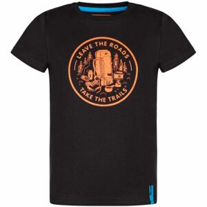 Loap BOONER Chlapčenské tričko, čierna, veľkosť 112-116