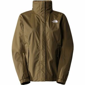The North Face W RESOLVE JKT Dámska outdoorová  bunda, khaki, veľkosť L