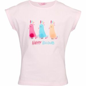 Lewro YUSTINA Dievčenské tričko, ružová, veľkosť 116-122