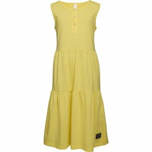 Lewro LUSA Dievčenské šaty, žltá, veľkosť 116-122