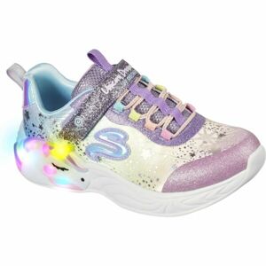Skechers UNICORN DREAMS Dievčenská voľnočasová obuv, fialová, veľkosť 27