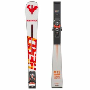 Rossignol HERO MASTER ST R22 + SPX 12 ROCKERACE Zjazdové lyže, biela, veľkosť 165