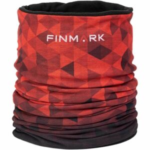 Finmark FSW-211 Multifunkčná šatka s flísom, červená, veľkosť UNI