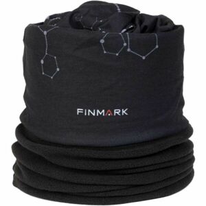Finmark FSW-203 Multifunkčná šatka s flísom, čierna, veľkosť UNI