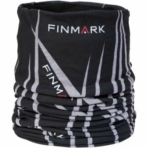 Finmark FSW-210 Multifunkčná šatka s flísom, čierna, veľkosť UNI