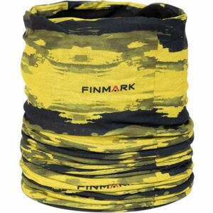 Finmark FSW-204 Multifunkčná šatka s flísom, žltá, veľkosť UNI