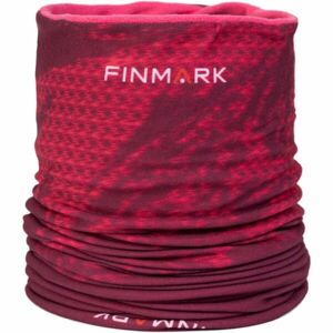 Finmark FSW-208 Dámska multifunkčná šatka s flísom, ružová, veľkosť UNI