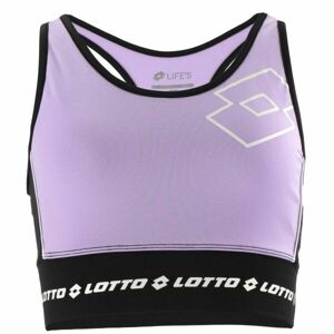 Lotto CAMIE Dievčenská športová podprsenka, fialová, veľkosť 116-122
