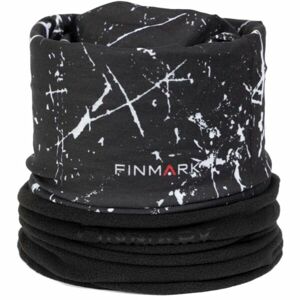 Finmark FSW-222 Multifunkčná šatka s flísom, čierna, veľkosť UNI
