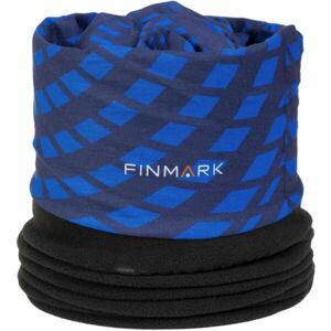 Finmark FSW-220 Multifunkčná šatka s flísom, modrá, veľkosť UNI