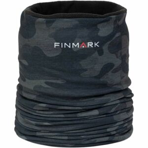 Finmark FSW-248 Dievčenská multifunkčná šatka s flísom, tmavo sivá, veľkosť UNI