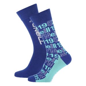 O'Neill SOCK 2-PACK Pánske ponožky, modrá, veľkosť 39 - 42