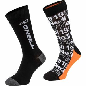 O'Neill SOCK 2-PACK Pánske ponožky, čierna, veľkosť 39 - 42