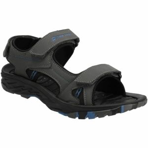 ALPINE PRO DAYTON Pánske sandále, tmavo sivá, veľkosť 44
