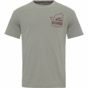 BUSHMAN PATH Pánske tričko, sivá, veľkosť XL