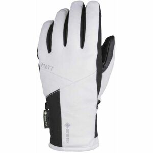 Matt SHASTA GORE-TEX GLOVES Dámske lyžiarske rukavice, biela, veľkosť S