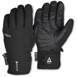 Matt SHASTA GORE-TEX GLOVES Dámske lyžiarske rukavice, čierna, veľkosť L