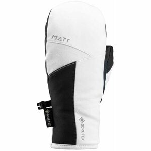 Matt SHASTA GORE-TEX MITTENS Dámske lyžiarske rukavice, biela, veľkosť L