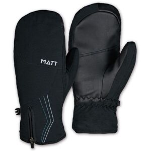 Matt ANAYET MITTEN JUNIOR Detské lyžiarske rukavice, čierna, veľkosť 8