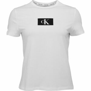 Calvin Klein ´96 LOUNGE-S/S CREW NECK Dámske tričko, biela, veľkosť L