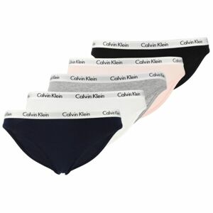 Calvin Klein CAROUSEL-BIKINI 5PK Dámske nohavičky, mix, veľkosť S