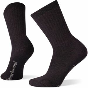 Smartwool W HIKE CE FULL CUSHION SOLID CREW Dámske ponožky, čierna, veľkosť S