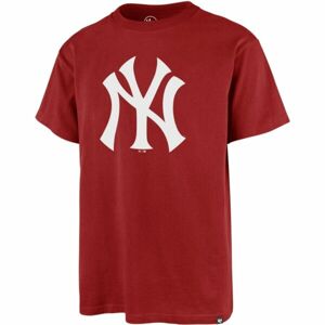 47 MLB NEW YORK YANKEES IMPRINT ECHO TEE Pánske tričko, červená, veľkosť M