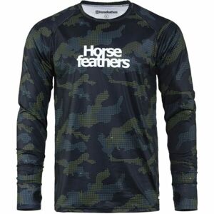 Horsefeathers RILEY TOP Dámske termo tričko, čierna, veľkosť XL