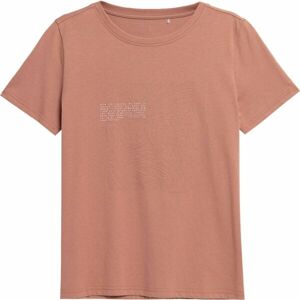 4F TSHIRT W Dámske tričko, oranžová, veľkosť