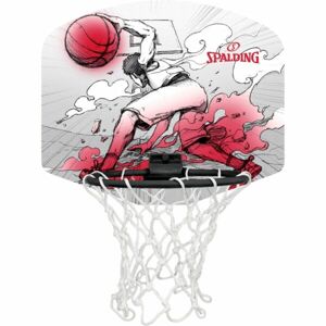 Spalding SKETCH MICRO MINI BACKBOARD SET Basketbalový mini kôš, červená, veľkosť os